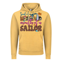 Vintage Mustard soul of a mermaid mouth of a sailor Vintage Hoodie - JahusDesignShop