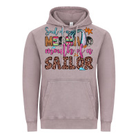 Vintage Zinc soul of a mermaid mouth of a sailor Vintage Hoodie - JahusDesignShop