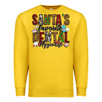 Lemon santa's favorite dental hygienist Premium Sweatshirt - Jasminsmagicworld