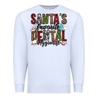 White santa's favorite dental hygienist Premium Sweatshirt - Jasminsmagicworld