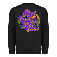 Black bad witch vibes Heavyweight Sweatshirt - JahusDesignShop