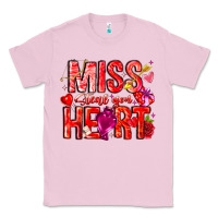 Bubblegum Pink Mis Steal Your Heart Classic Tee - CowhideDigitalArt