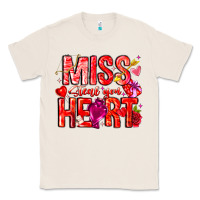 Natural Mis Steal Your Heart Classic Tee - CowhideDigitalArt