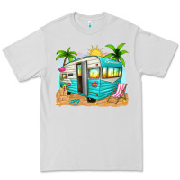 Dove Grey summer caravan Premium Tee - texasbilliewilder
