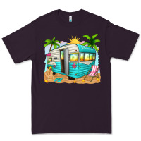 Plum summer caravan Premium Tee - texasbilliewilder