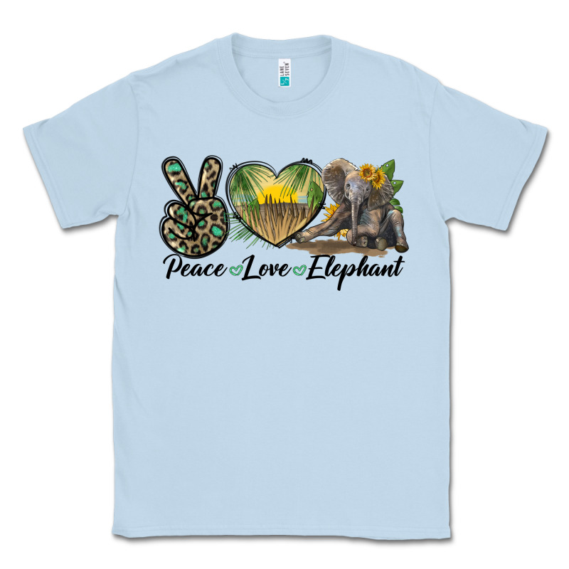 Peace Love Elephant Classic Tee by LillyAllenDesigns | Teevron