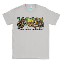 Moon Dust Peace Love Elephant Classic Tee - LillyAllenDesigns