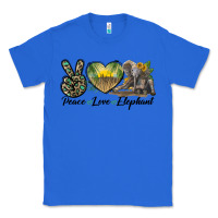 True Royal Peace Love Elephant Classic Tee - LillyAllenDesigns