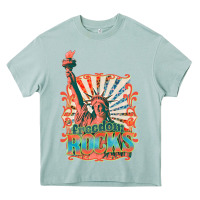 Arona retro freedom rocks billie wilder Heavy Core Tee - texasbilliewilder