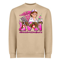 Mushroom lvn licensed vocational nurse Heavyweight Sweatshirt - AdoDesignShop