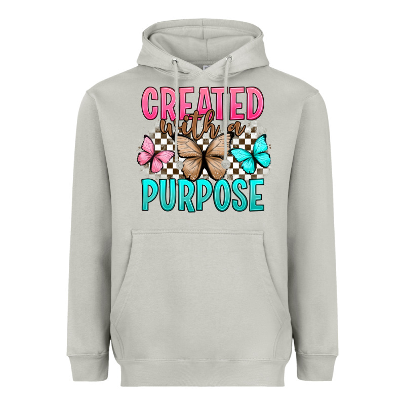 Created With A Purpose Heavyweight Hoodie by Artiststas | Teevron