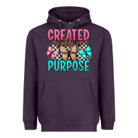 Plum created with a purpose Heavyweight Hoodie - Artiststas