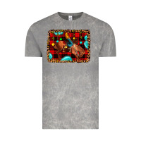 Cloud Rock Christmas rodeo cowboy Vintage Tee - JahusDesignShop