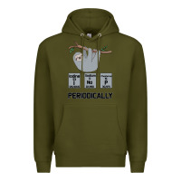 Army Green Periodically Premium Hoodie - Bettercallsaul