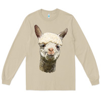 Mushroom Alpaca Head Long Sleeve Tee - LillyAllenDesigns
