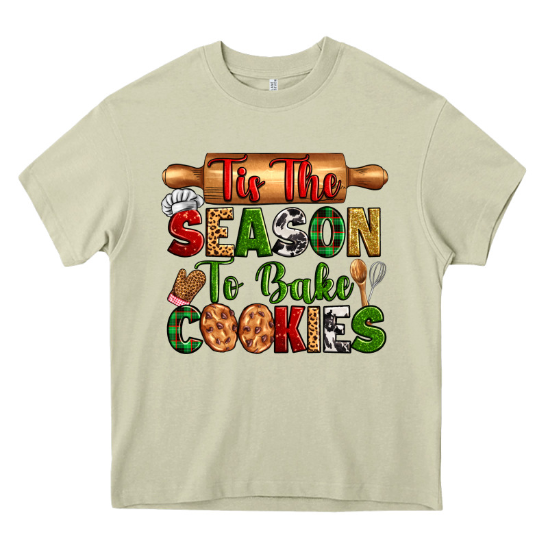 Tis The Season To Bake Cookies Heavy Core Tee by Zillion Design Studio | Teevron