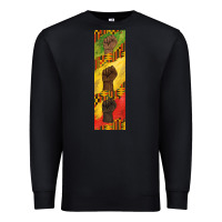 Black juneteenth pen wrap Premium Sweatshirt - BarkalooDesign