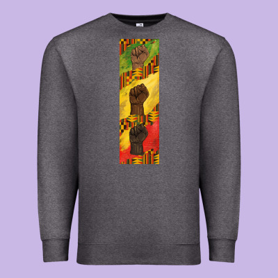 Juneteenth Pen Wrap Premium Sweatshirt Designed By Barkaloodesign