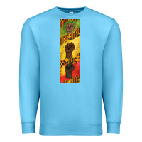 Ocean Blue juneteenth pen wrap Premium Sweatshirt - BarkalooDesign