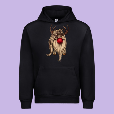 Deer Gnome Urban Hoodie Designed By Cowgirlartshop