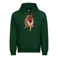 Forest Green deer gnome Urban Hoodie - CowGirlArtShop