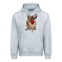 Heather Grey deer gnome Urban Hoodie - CowGirlArtShop