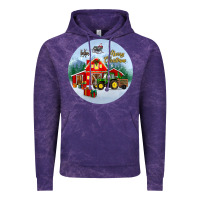 Cloud Purple merry christmas small town christmas ornament Vintage Hoodie - BundleAndBundleShop