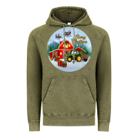 Vintage Olive merry christmas small town christmas ornament Vintage Hoodie - BundleAndBundleShop
