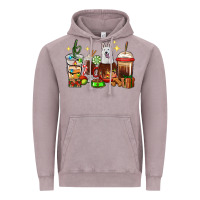 Vintage Zinc Christmas coffee cups with White Shepherd Vintage Hoodie - RanaPortraitStore