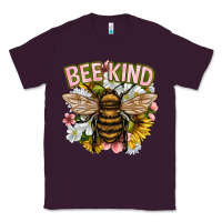 Plum bee kind Classic Tee - NancyCooperArtShop