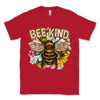 Red bee kind Classic Tee - NancyCooperArtShop