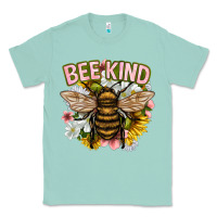 Seafoam bee kind Classic Tee - NancyCooperArtShop