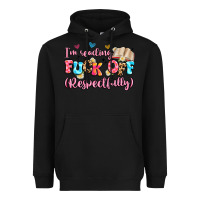Black i'm reading fuck off respectfully Heavyweight Hoodie - Artiststas