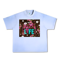 Grape Ice nurse life with pearls Urban Heavy Tee - AdoDesignShop