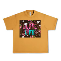 Peanut Butter nurse life with pearls Urban Heavy Tee - AdoDesignShop