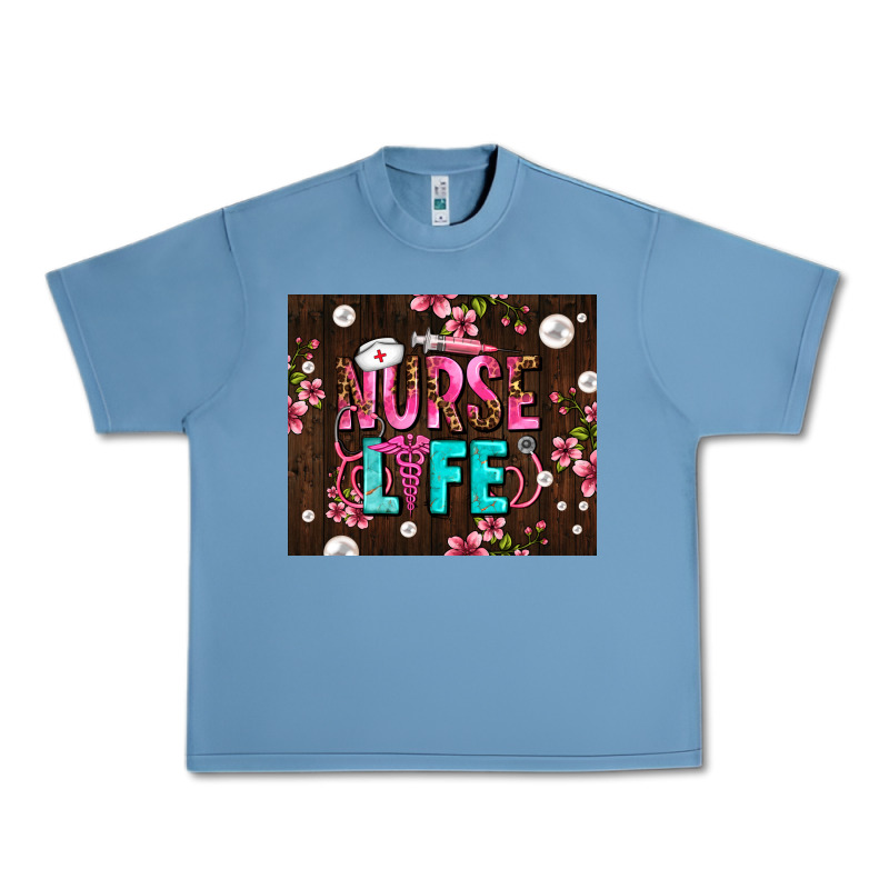 Nurse Life With Pearls Urban Heavy Tee by AdoDesignShop | Teevron