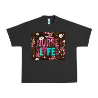 Pigment Black nurse life with pearls Urban Heavy Tee - AdoDesignShop