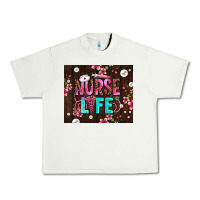 Pistachio nurse life with pearls Urban Heavy Tee - AdoDesignShop