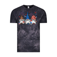 Cloud Black 4th of july gnomes Vintage Tee - Jasminsmagicworld