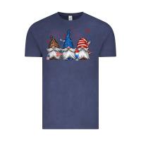 Vintage Denim 4th of july gnomes Vintage Tee - Jasminsmagicworld