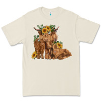 Bone highland cow family Premium Tee - RanaPortraitStore