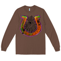 Chestnut halloween  horseshoe Long Sleeve Tee - Jasminsmagicworld