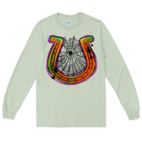 Matcha halloween  horseshoe Long Sleeve Tee - Jasminsmagicworld