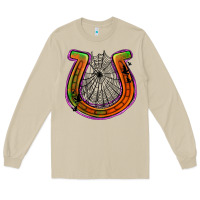 Halloween  Horseshoe Long Sleeve Tee | Teevron
