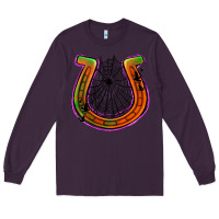 Plum halloween  horseshoe Long Sleeve Tee - Jasminsmagicworld