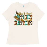 Bone this is how i fight my battles Ladies Tee - texasbilliewilder