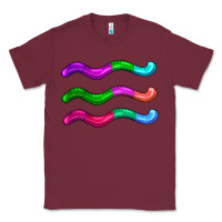 Burgundy worm jelly Classic Tee - AdoDesignShop