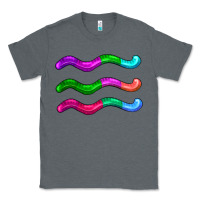 Charcoal Heather worm jelly Classic Tee - AdoDesignShop
