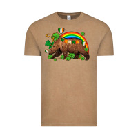 Vintage Coffee st patricks bear ado Vintage Tee - AdoDesignShop
