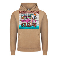 Vintage Coffee soul of a mermaid mouth of a sailor Vintage Hoodie - JahusDesignShop